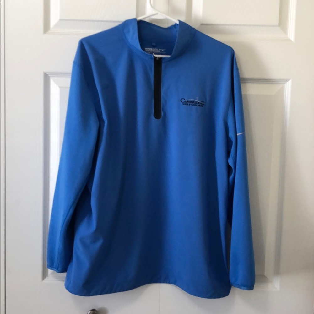 NWOT Nike Golf Mens Dri-FIT 1/3 Zip Pullover Large